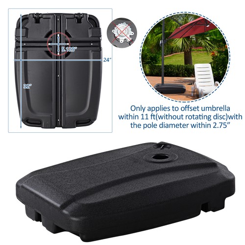 60l patio cantilever offset - 60l,