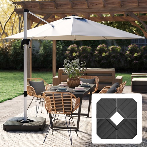 Offset umbrella base - umbrella, outdoor